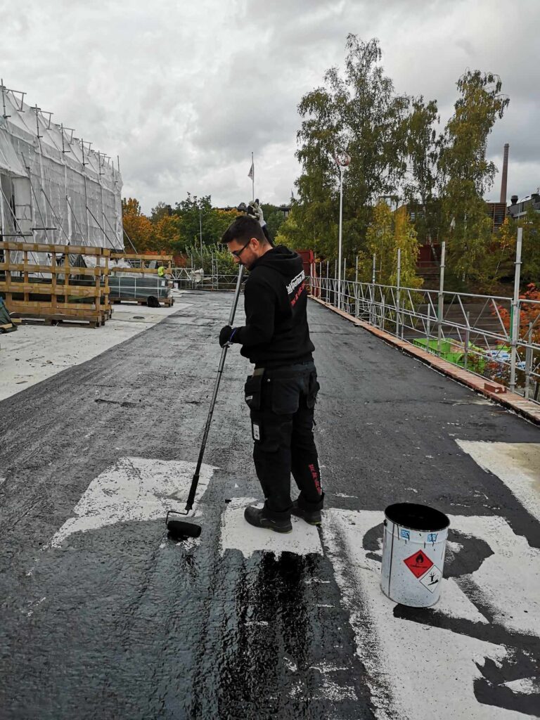 prima betong innan tätskikt